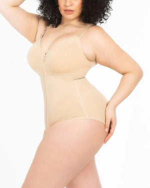 Bare Essentials™ Tummy Control Full Coverage Brief Bodysuit