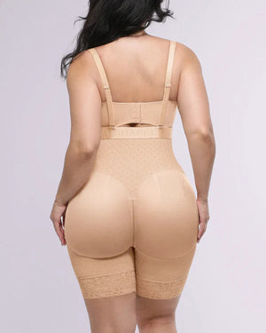 BOOT-YEAH™ AirSlim® High-Waisted Polka Dot Short