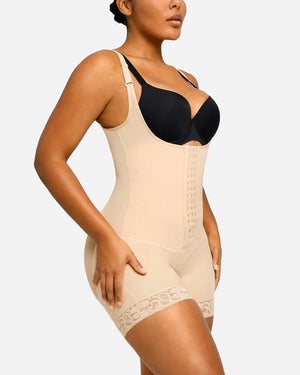 Bare Essentials™ AirSlim® Core Sculpt Open Bust Shaping Bodysuit