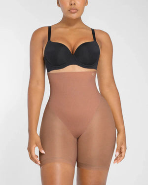 BOOT-YEAH™ MeshSmooth™ High-Waisted Mid Thigh Short