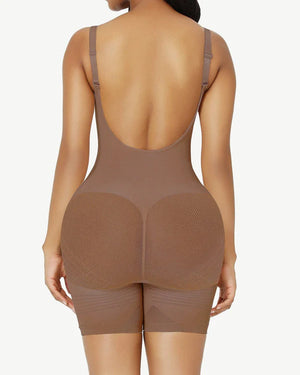Bare Essentials™ Skin Flow™ Seamless Low-Back Hourglass Bodysuit