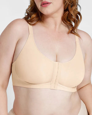 Wireless Front-Hook Back Smooth Bra
