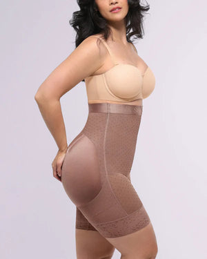BOOT-YEAH™ AirSlim® High-Waisted Polka Dot Short