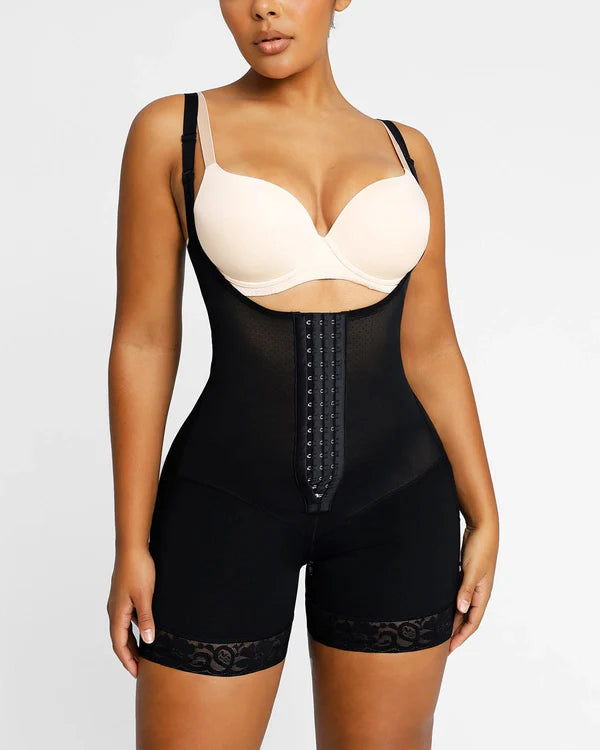 Bare Essentials™ AirSlim® Core Sculpt Open Bust Shaping Bodysuit