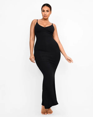 Robe longue gainante