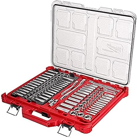 1/4-3/8 106PC Rat. and Socket Set in PKOUT SAE-MM