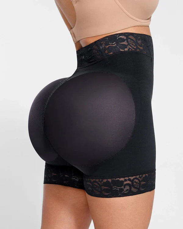 Short taille mi-haute en dentelle BOOT-YEAH™ AirSlim® qui remonte les fesses