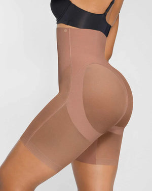 BOOT-YEAH™ MeshSmooth™ High-Waisted Mid Thigh Short