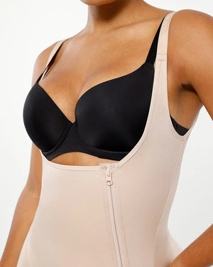 BOOT-YEAH™ SilkSculpt™ Open Bust Full Bodysuit