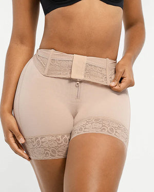 BOOT-YEAH™ AirSlim® Mid-Rise Steel Boned Butt-Lifting Short