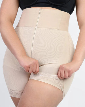 BOOT-YEAH™ AirSlim® Boned Sculpt High-Waisted Short