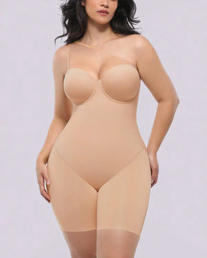 Body mi-cuisse sans bretelles Bare Essentials™ AirSlim®