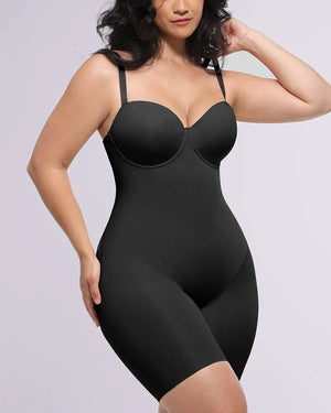 Body mi-cuisse sans bretelles Bare Essentials™ AirSlim®