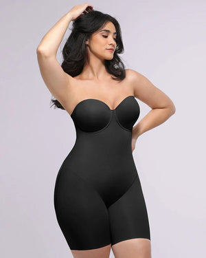 Body mi-cuisse sans bretelles Bare Essentials™ AirSlim®