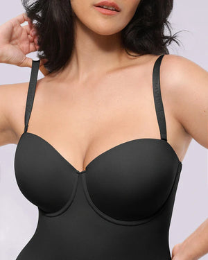Body mi-cuisse sans bretelles Bare Essentials™ AirSlim®