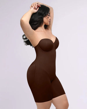 Body mi-cuisse sans bretelles Bare Essentials™ AirSlim®