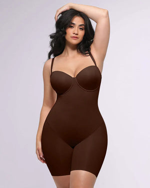 Body mi-cuisse sans bretelles Bare Essentials™ AirSlim®