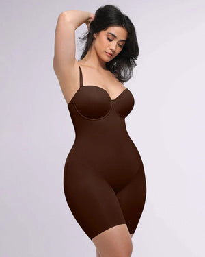Body mi-cuisse sans bretelles Bare Essentials™ AirSlim®