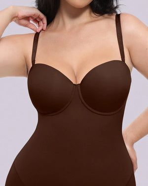 Body mi-cuisse sans bretelles Bare Essentials™ AirSlim®