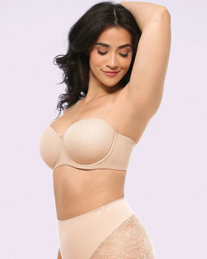 Convertible Strapless Push Up Bra