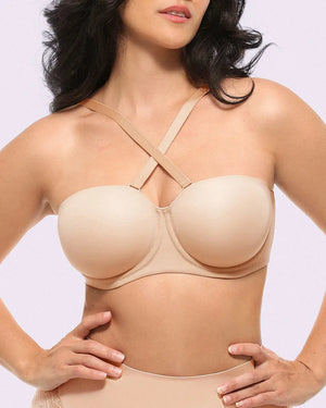 Convertible Strapless Push Up Bra