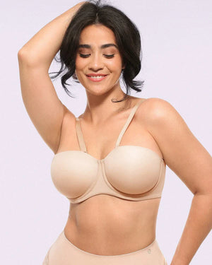 Convertible Strapless Push Up Bra