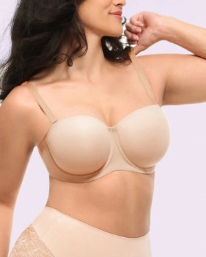 Convertible Strapless Push Up Bra