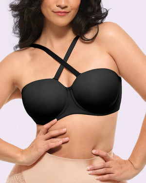 Convertible Strapless Push Up Bra