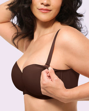 Convertible Strapless Push Up Bra