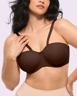 Convertible Strapless Push Up Bra