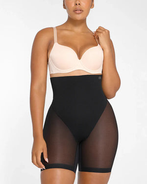 BOOT-YEAH™ MeshSmooth™ High-Waisted Mid Thigh Short