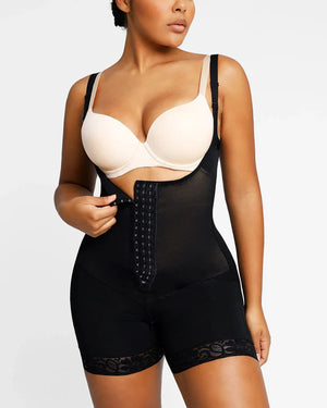 Bare Essentials™ AirSlim® Core Sculpt Open Bust Shaping Bodysuit