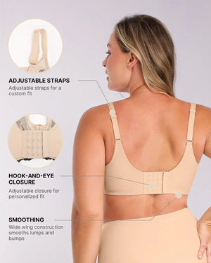 Supportive Unlined Lace Underwired Bra