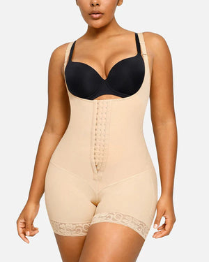 Bare Essentials™ AirSlim® Core Sculpt Open Bust Shaping Bodysuit